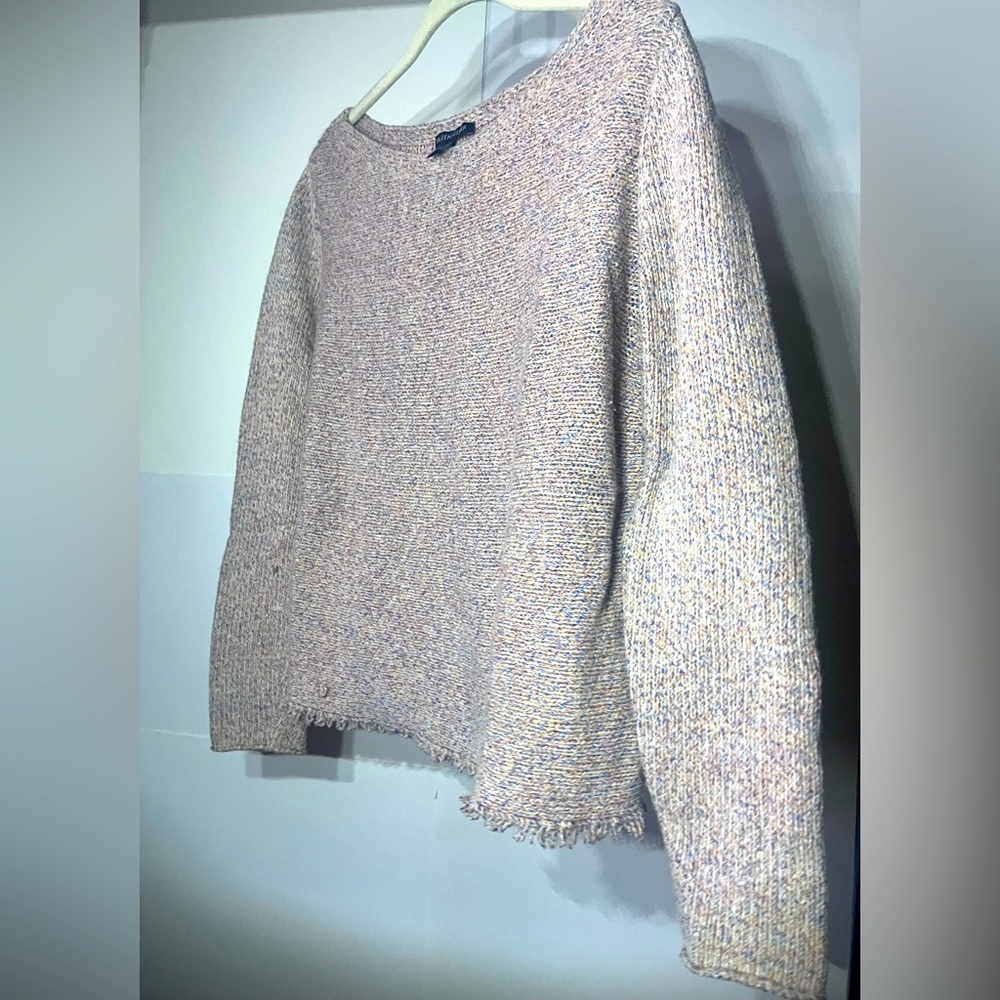 Eileen Fisher Multi Colored Yarn Sweater